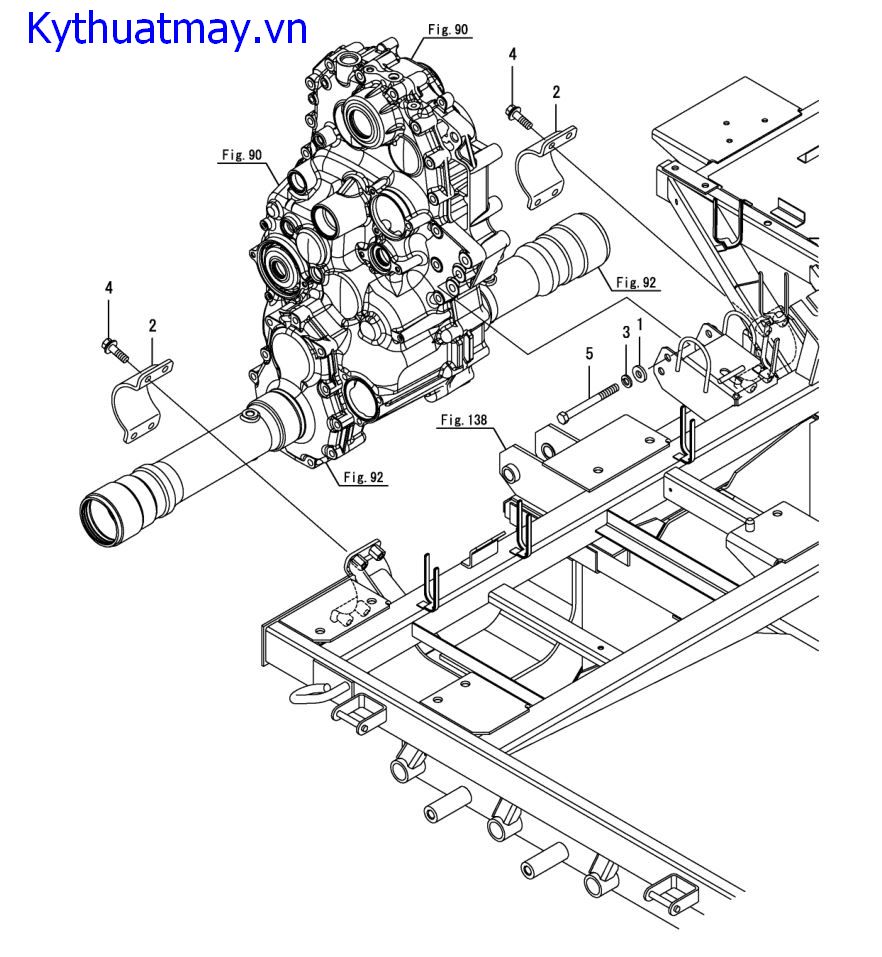 Giá đỡ  hộp số